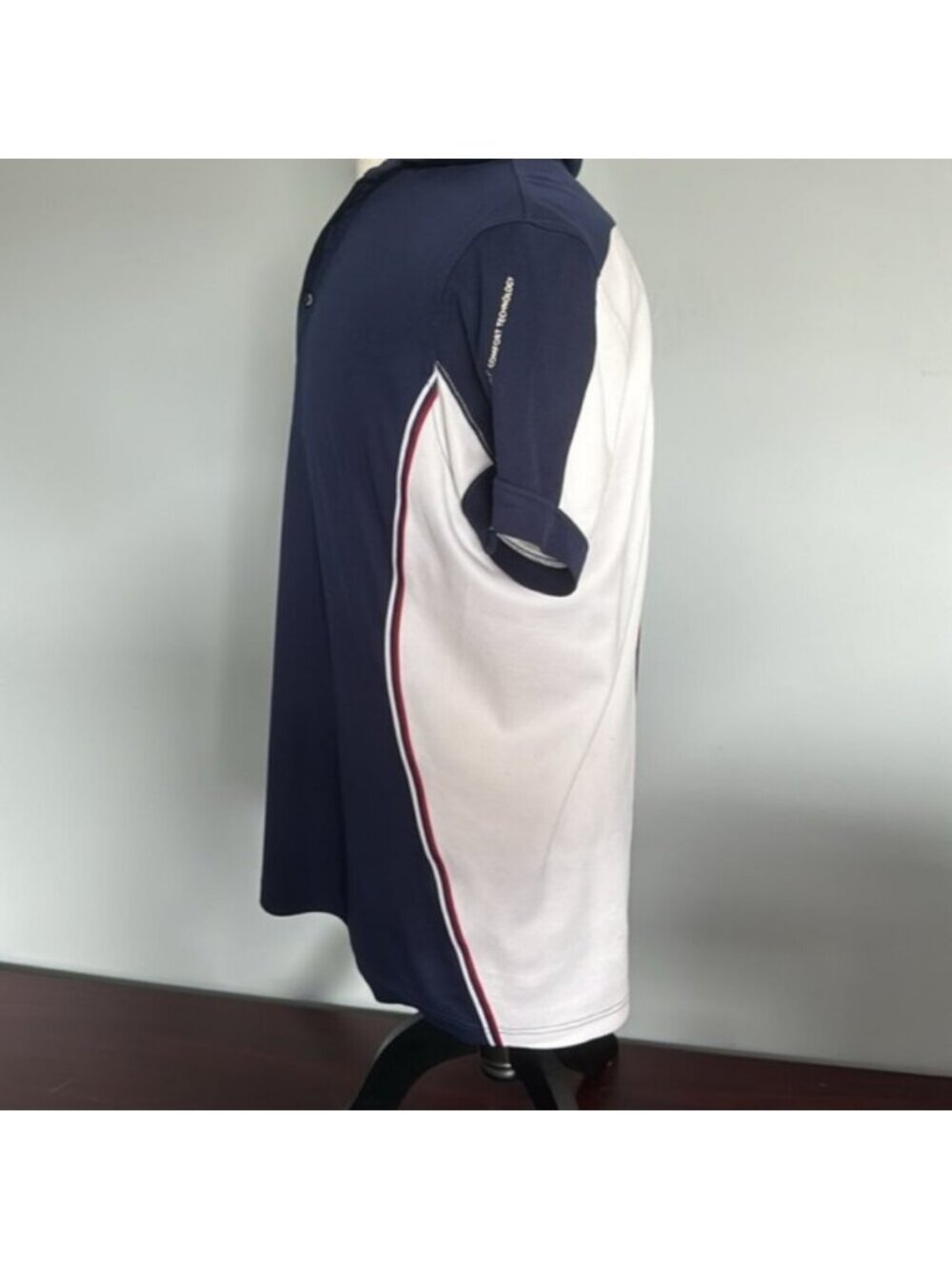 Galvin Green Golf Polo Size Large Navy Red White - Picture 2 of 7